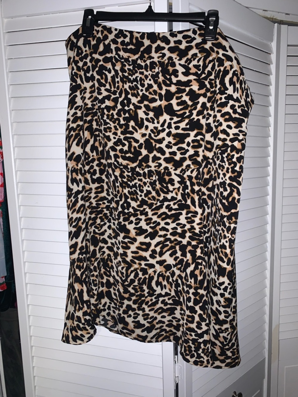 Eloquii Plus Size Women’s Animal Print Midi Skirt